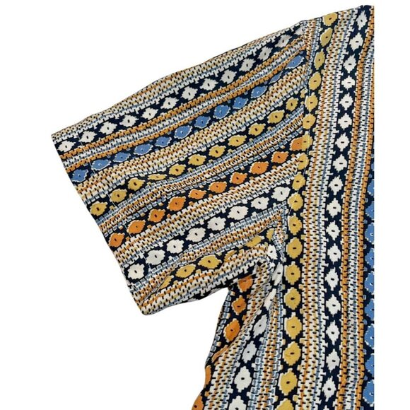 PacSun Men's Button Up Vertical Stripe Camp Shirt SIZE-MEDIUM - Picture 5 of 7